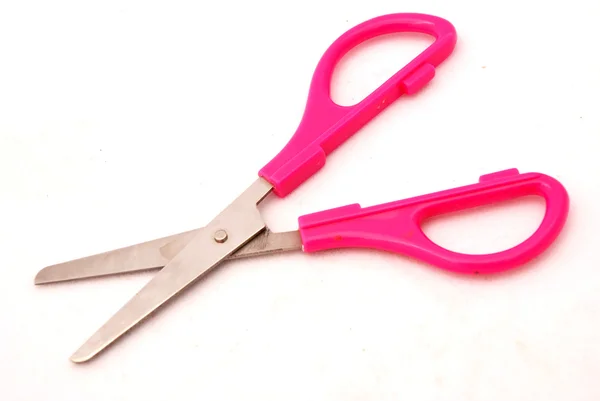 Pink scissors — Stock Photo, Image