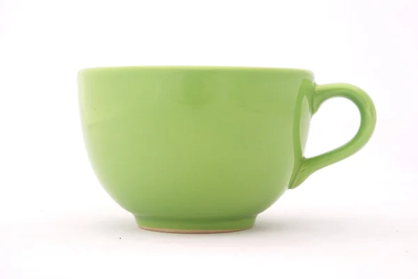 Green mug — Stock Photo, Image