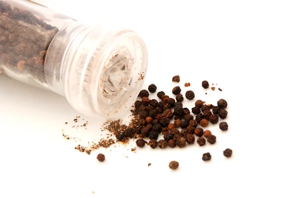 Black ground pepper — Stock Photo, Image
