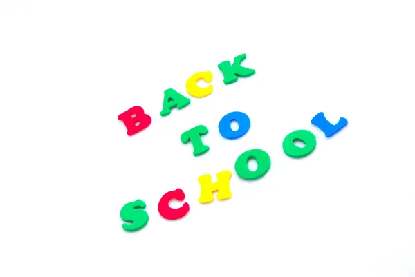 Voltar ao conceito de escola — Fotografia de Stock