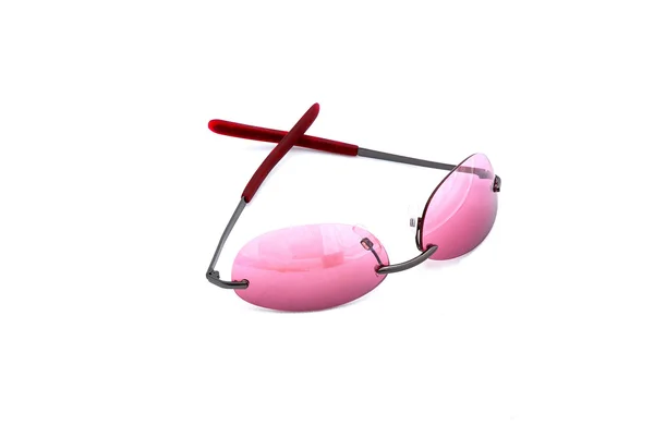Glasses pink — Stock Photo, Image