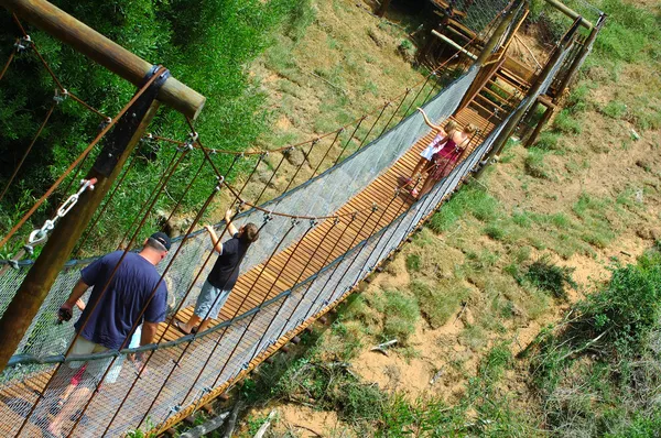 stock image on bridge