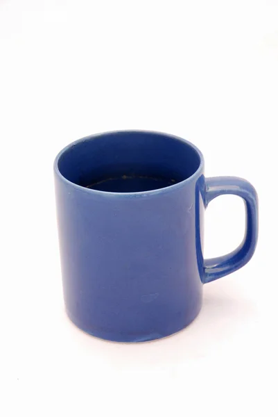 青のコーヒー ・ マグ — ストック写真