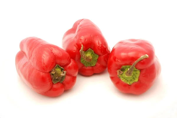 Kırmızı Çan Biberleri — Stok fotoğraf