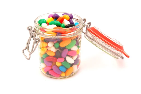 Glass of candies — Stock Photo, Image