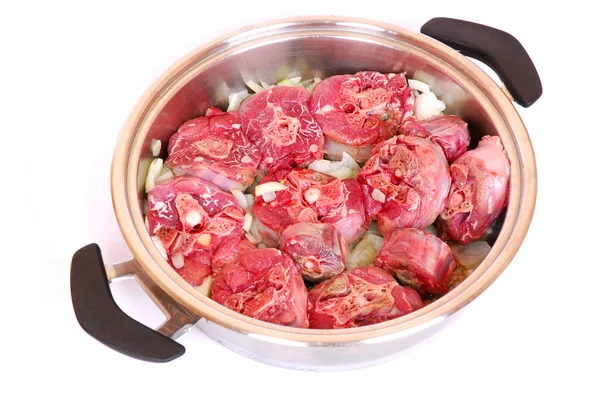 Ostrich neck meat stew — Stock Photo, Image