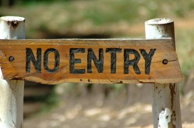 No entry sign clipart