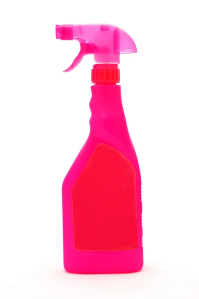 Чистая аэрозольная бутылка — стоковое фото