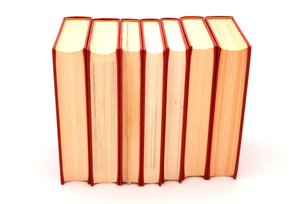 Sete livros — Fotografia de Stock