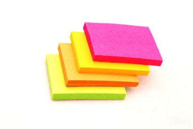 Colorful notes clipart