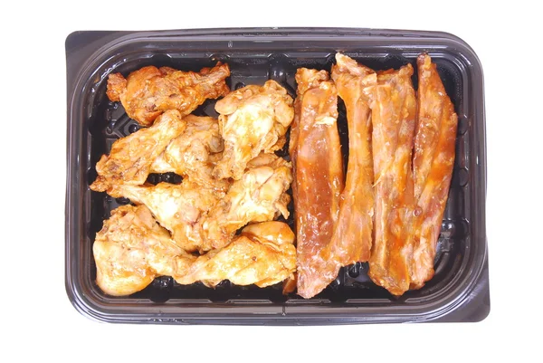 Chicken and rib snacker — Stock Photo, Image