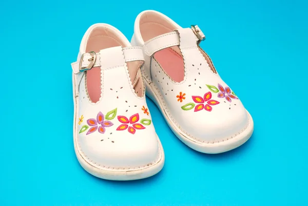 Stock image Baby shoes