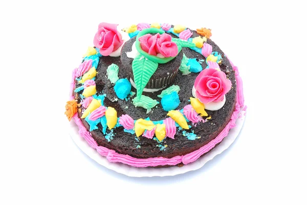 Çocuk doğum günü pastası — Stok fotoğraf