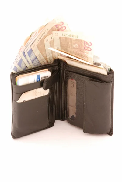 Full plånbok — Stockfoto