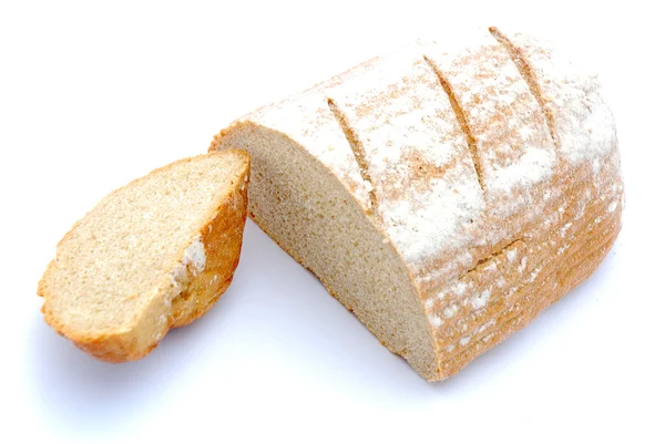 Yarım somun çavdar ekmeği — Stok fotoğraf