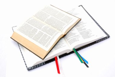 Two bibles clipart