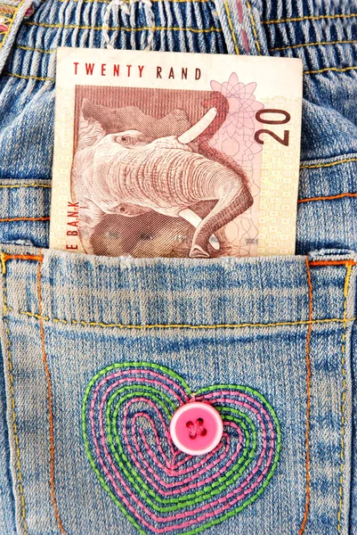 Африканський кишенькові гроші — стокове фото