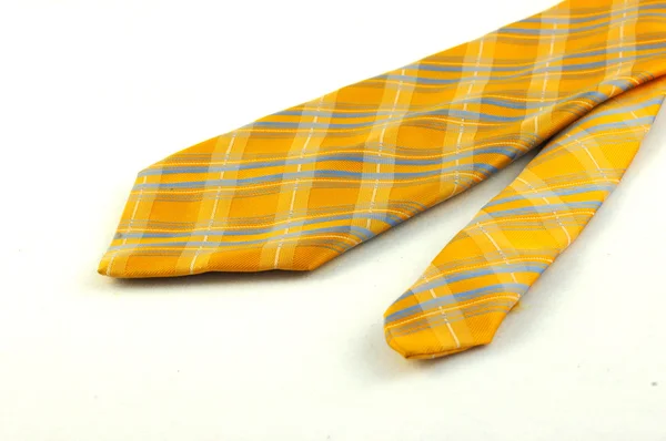 Žlutá krkem kravata — Stock fotografie