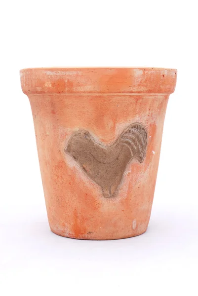 Terracotta flower pot — Stock Photo, Image