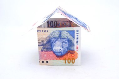 Money house South Africa clipart