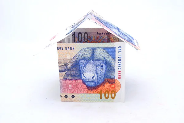 Denaro casa Sud Africa — Foto Stock