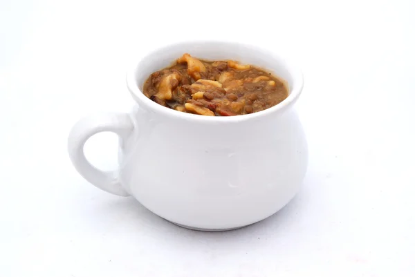 Сочевицю суп — стокове фото