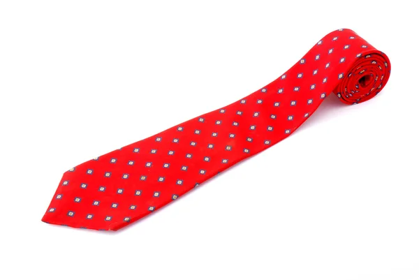 Röd hals slips — Stockfoto