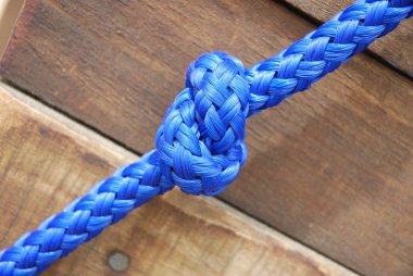 Blue knot close up clipart