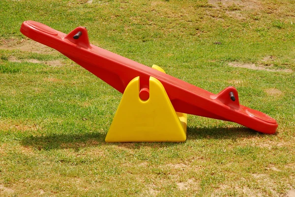 Seesaw in park — Stock Photo, Image