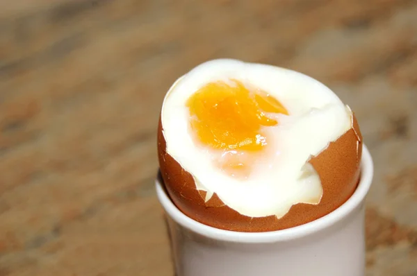 Śniadanie jajko — Zdjęcie stockowe