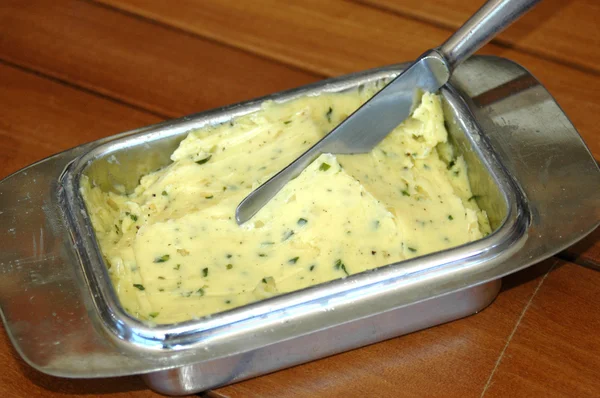 Garlic butter — Stock Photo, Image