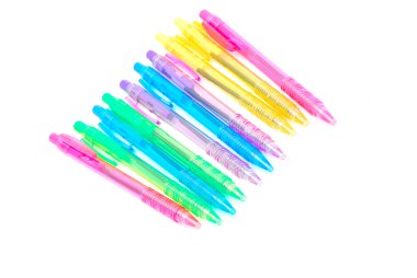 Ballpens set clipart