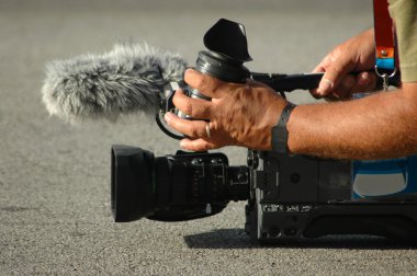 Camera man clipart