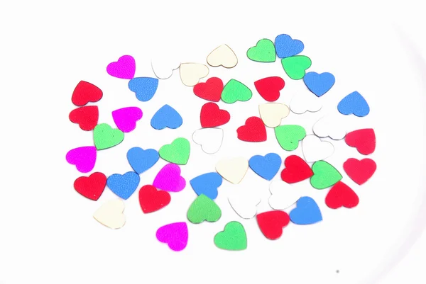 Glitter hearts — Stock Photo, Image
