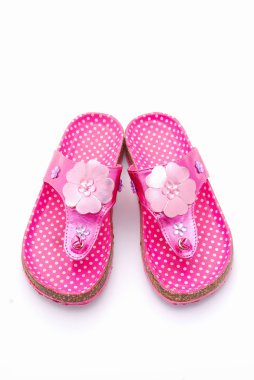 Pink sandals clipart