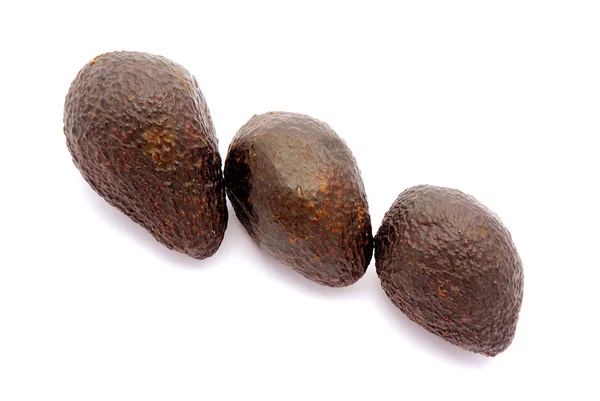 Zwarte avocado 's — Stockfoto
