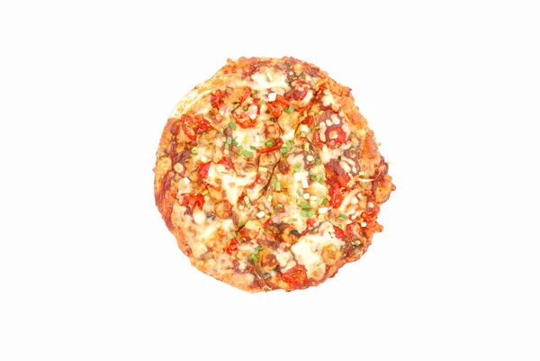 Tikka kip pizza — Stockfoto