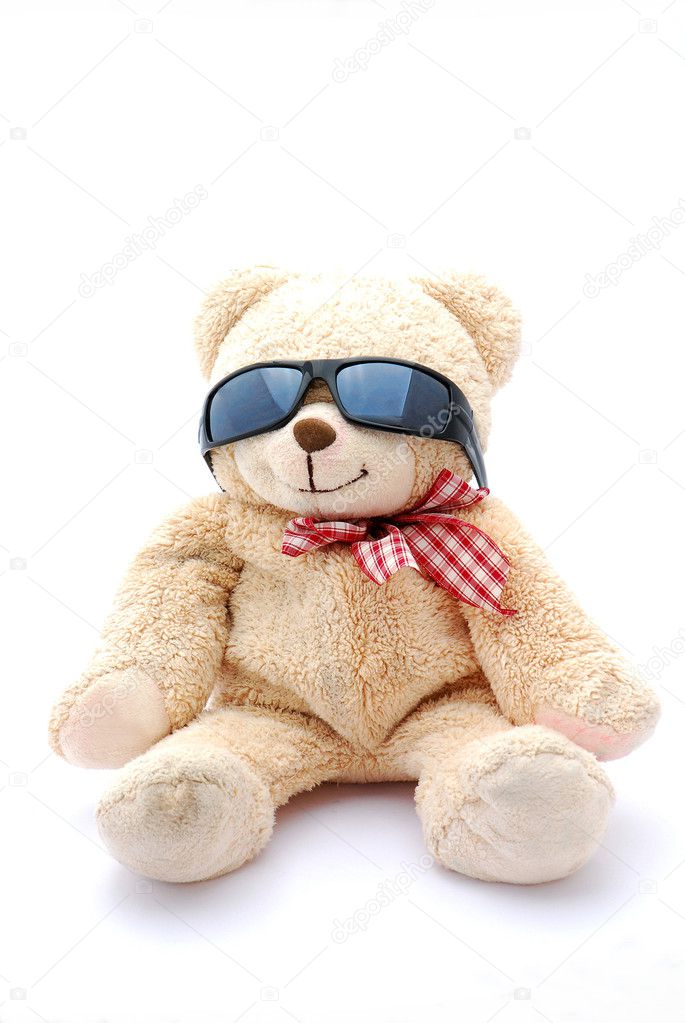 Summer teddy bear