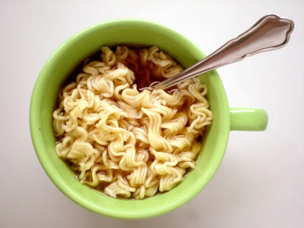 Instant noodlesoep — Stockfoto