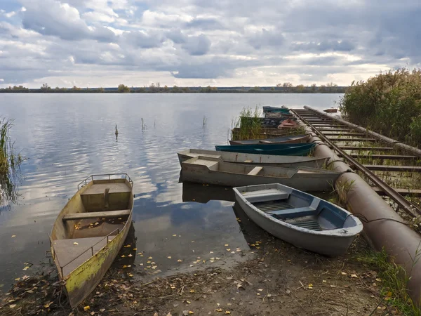 stock image Boats at the pier