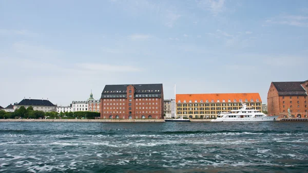 Nowoczesne budynki w Kopenhadze, dania — Zdjęcie stockowe