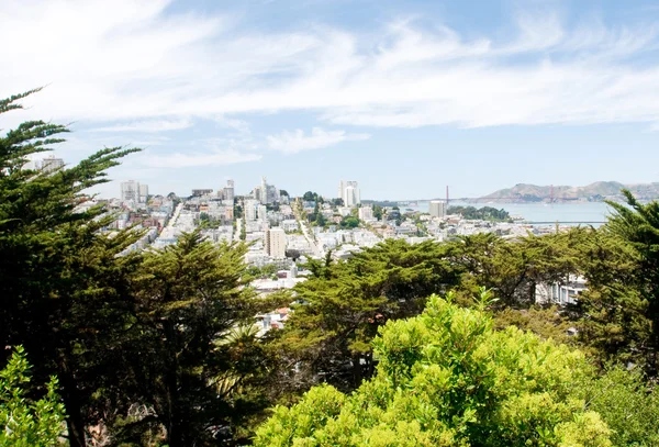 Cidade moderna San Francisco — Fotografia de Stock
