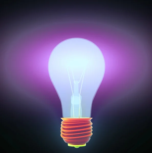 stock image Light bulb and puzzle