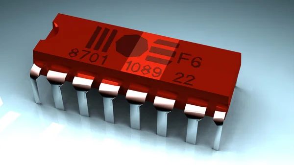 전자 칩 — 스톡 사진