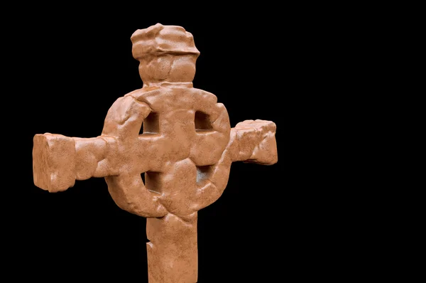 Keltisches Kreuz isoliert — Stockfoto