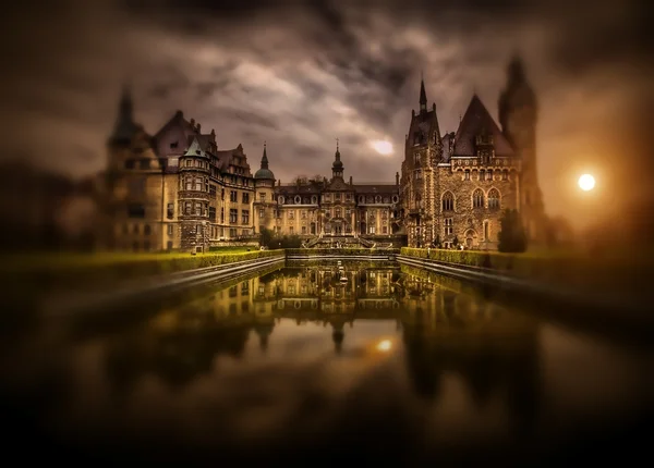 Castelo misterioso — Fotografia de Stock