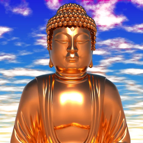 Золото Будди — стокове фото