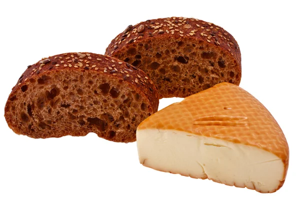 パンとチーズ — ストック写真