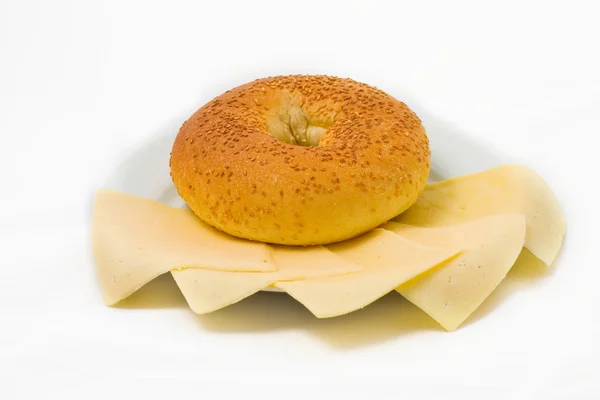 Pane e formaggio — Foto Stock