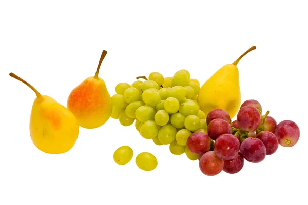 Pears and grape — Stock Photo, Image